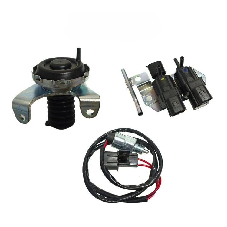 Front Axle Actuator, Four Drive Solenoid Valve, Combined Switch