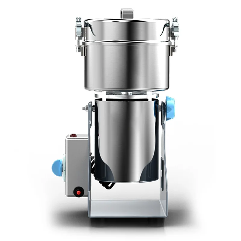 Máquina de moedor de aço inoxidável triturador de grande escala moinho doméstico pó comercial ultra-fino moinho de máquina de moer