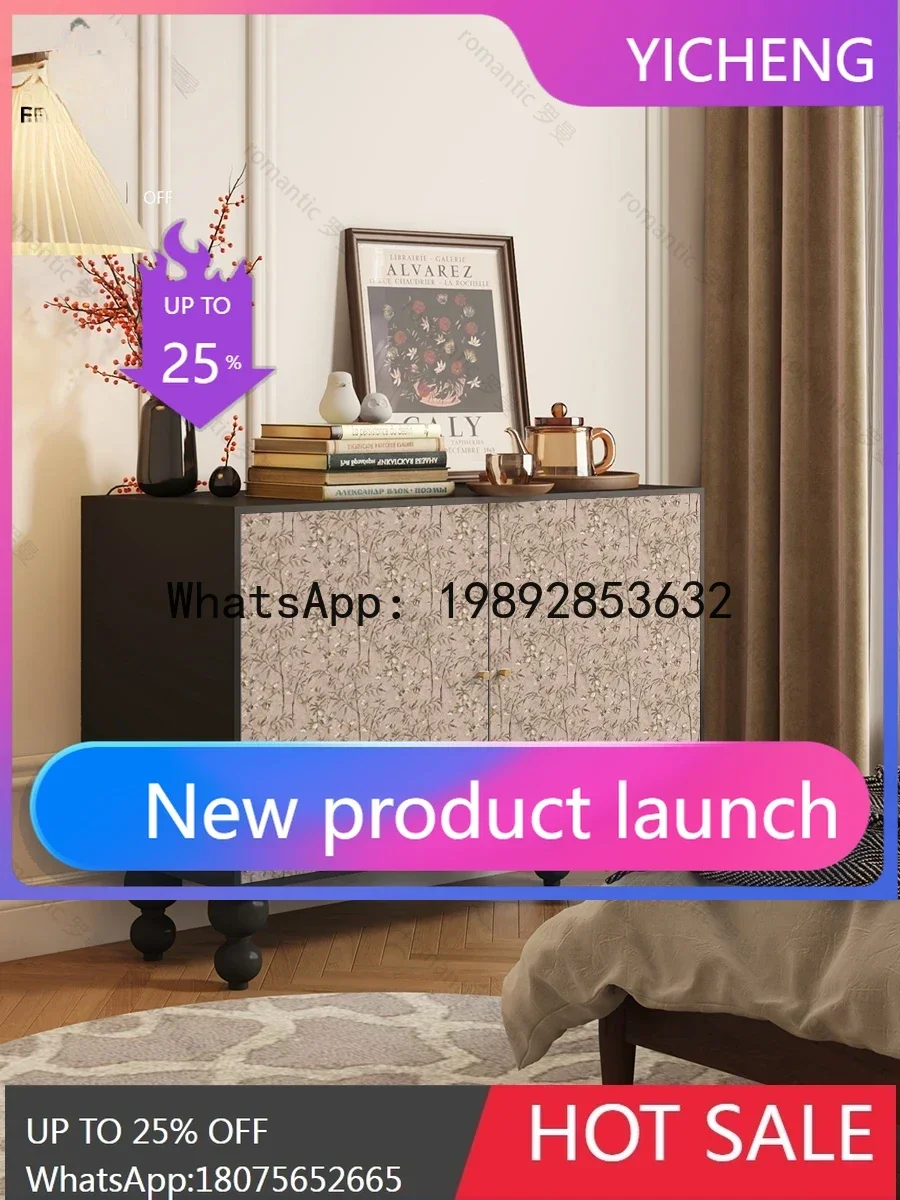 

Ретро-шкаф LYY из массива дерева для гостиной, прикроватная тумбочка для спальни