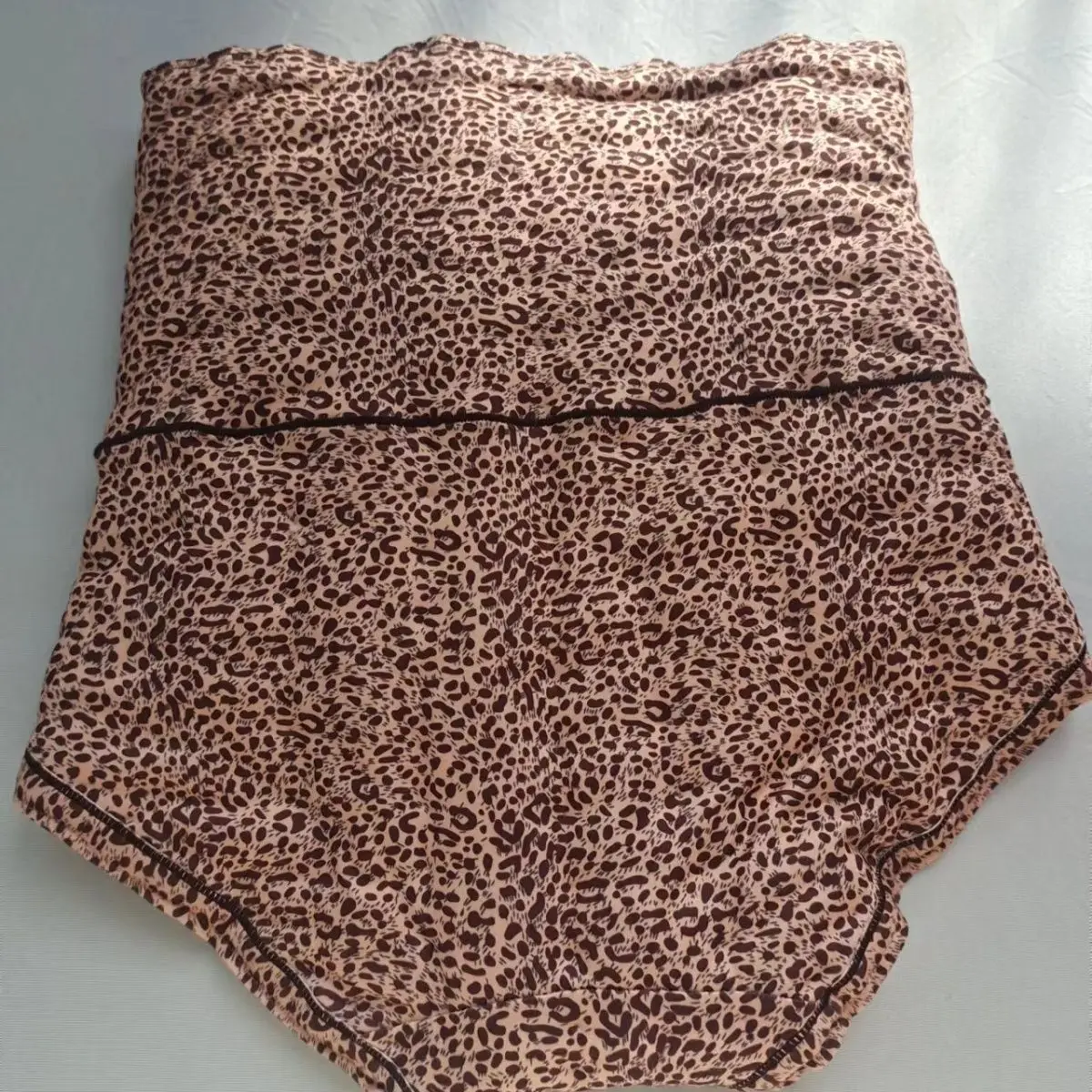 Handmake Cotton Blended Briefs High Waist Warm Panties Sleek Proof Thick Puffy Soft Big Shape ABDL Couple Underpants