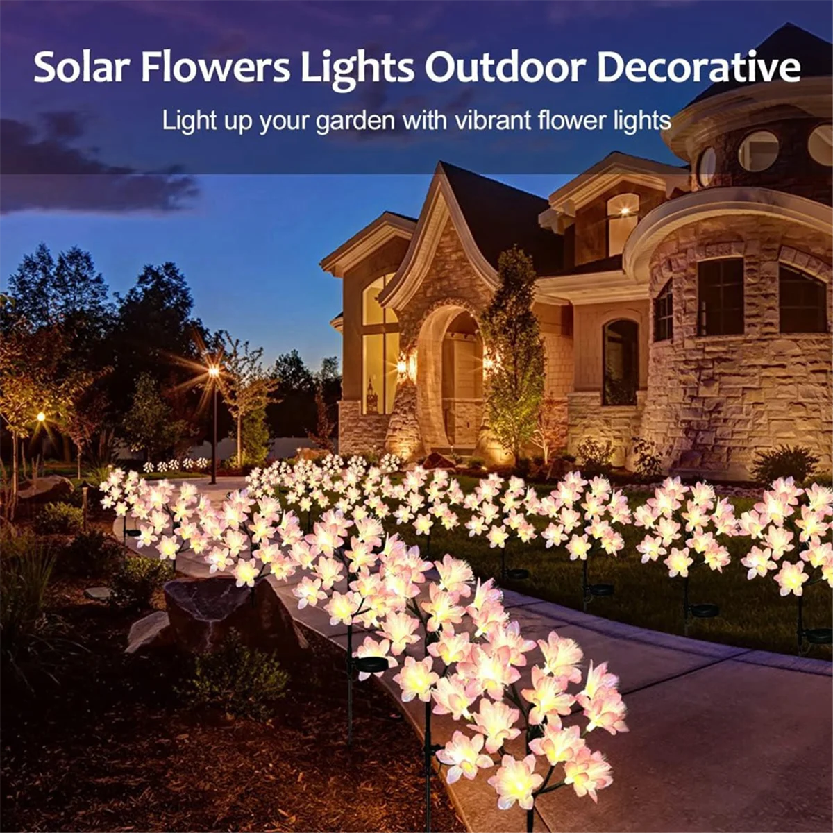 ABLG Luces solares Adornos de  - Outdoor Lighting And Landscape reseña y precio