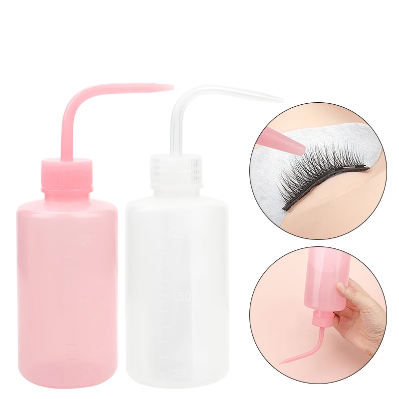 250ml Eyelashes Removal Cleaning Washing Bottles Grafting Lashes Eyebrow Remover Pot Cleanser Bottle Eye Lash Extension Tools