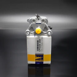 High end motorcycle brake calipers with opposed dual piston CNC forging for 64MM motorcycle brake with locking points installed