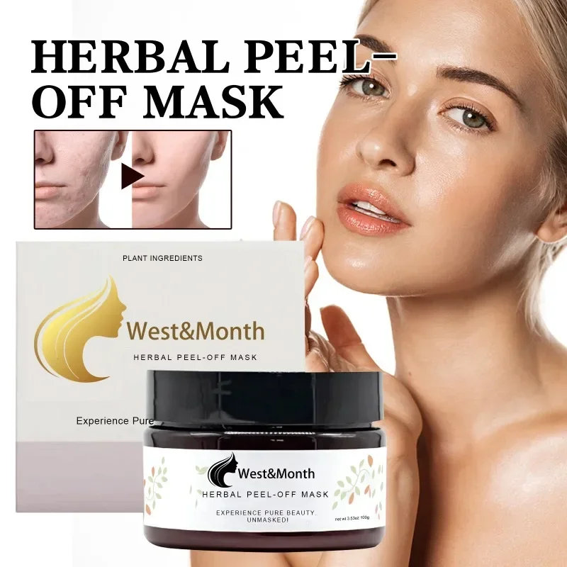 Peel off mask moisturizing remove blackhead Shrink pores fade Dark spots Melanin brighten whitening face skin care smear-on mask