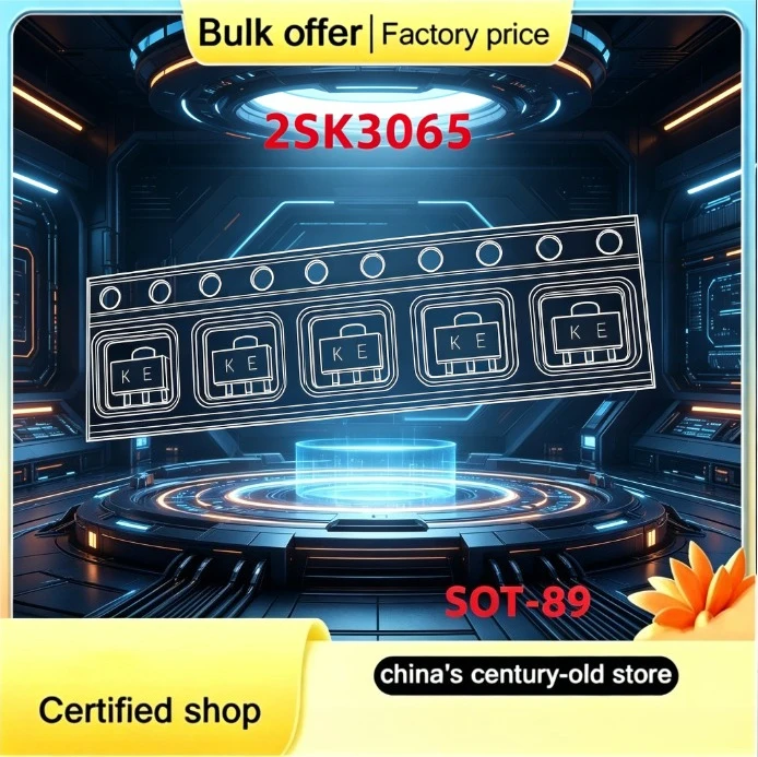 100PCS 2SK3065T100 SOT-89 2A 60V Switch Triode Transistor Original Quality