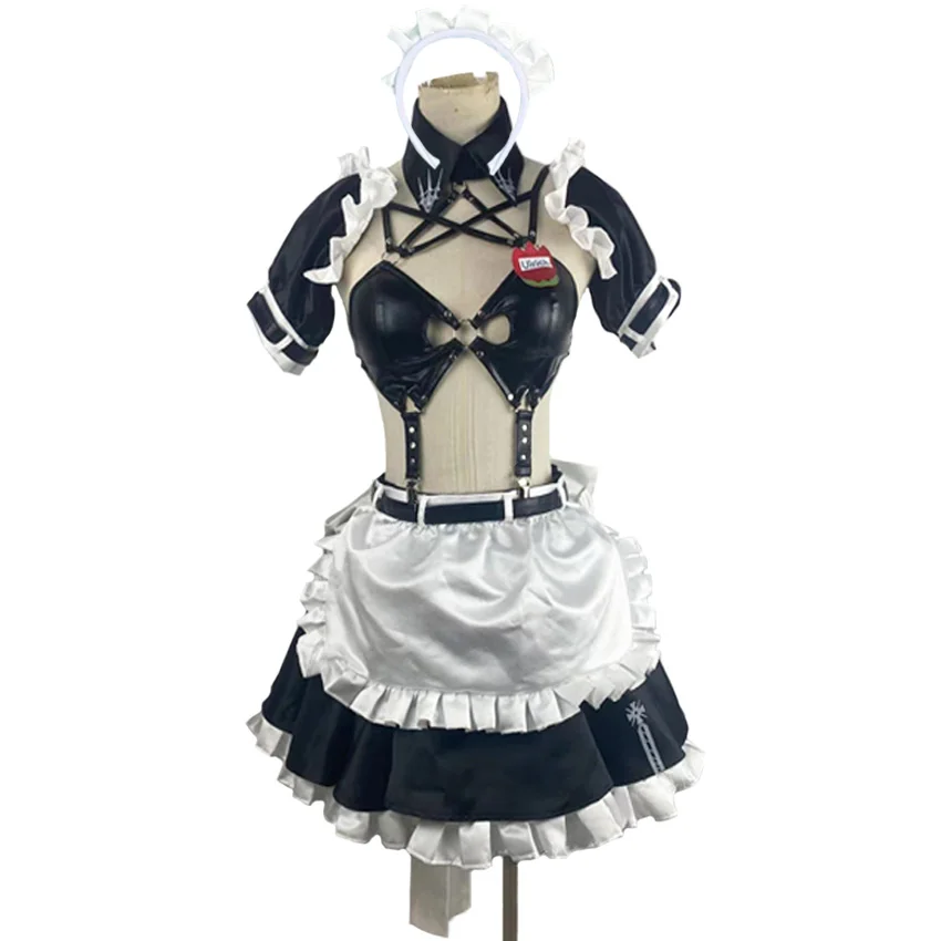 

Azur Lane KMS Ulrich von Hutten, униформа, костюм для косплея на Хэллоуин, Рождество, индивидуальный заказ, любой размер