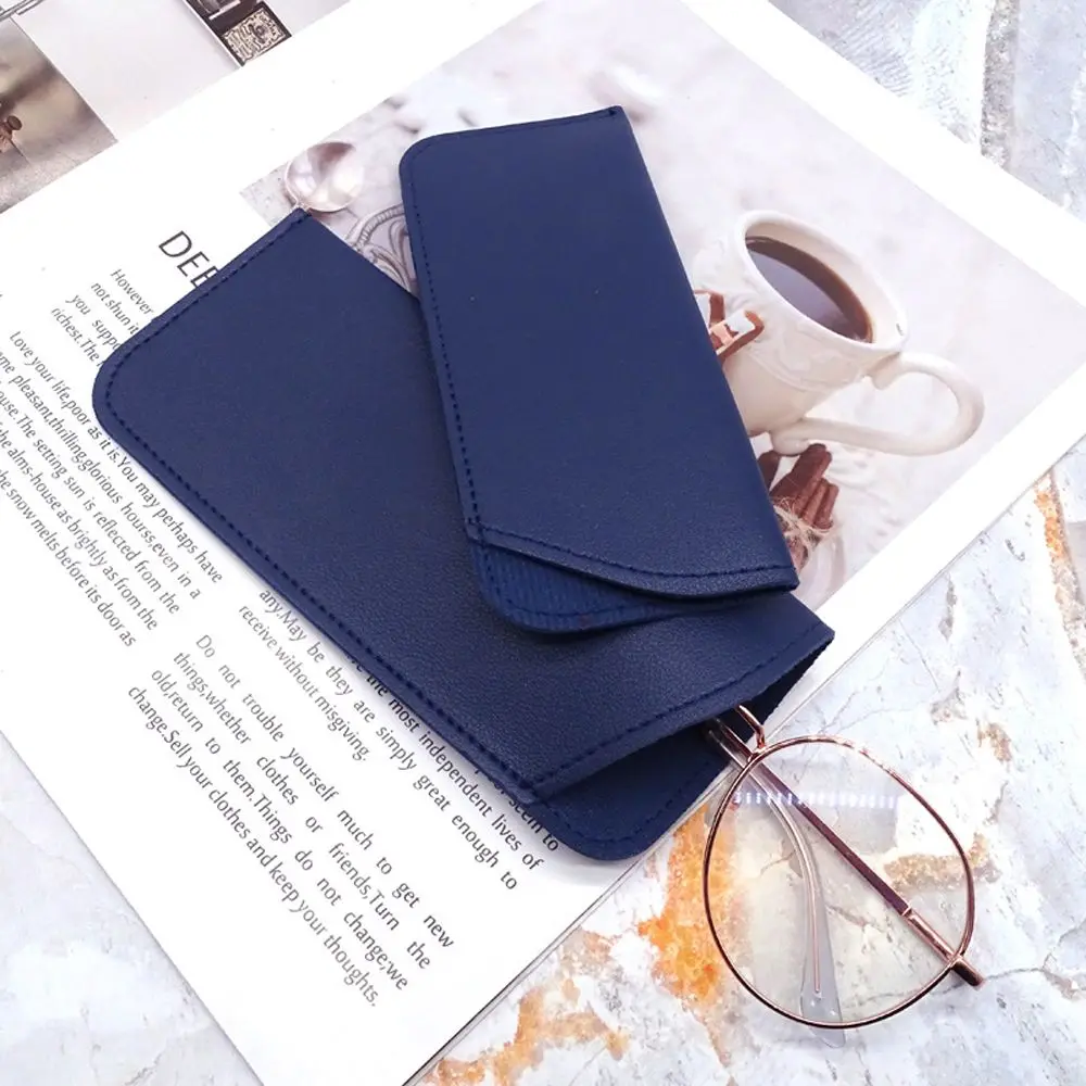 Glasses Case Eyeglass Box Eyewear Bag Eyewear Protector Containers Glasses Bags Spectacle Case Sunglasses Case PU Leather