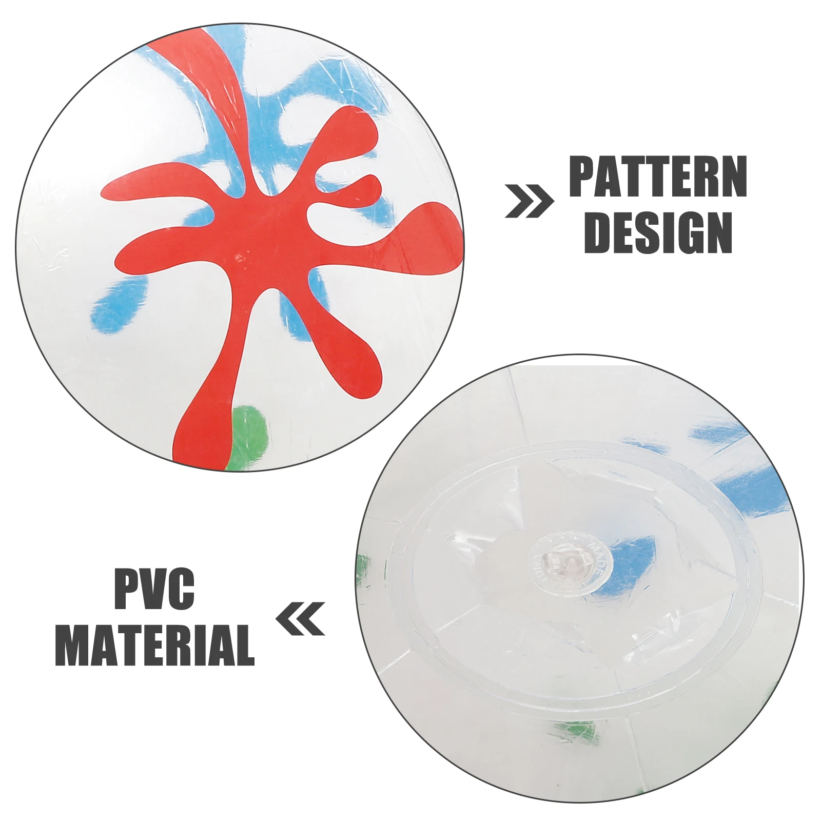 

Transparent Inflatable 80Cm Diameter Beach Creative Fun Stretch Kids Toy For Swimming Pool And Water Park