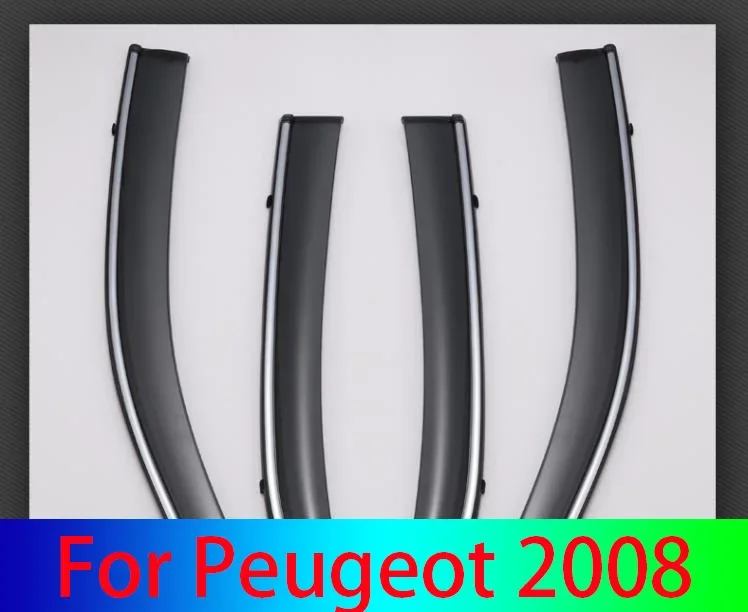 

Car Accessories For Peugeot 2008 2014-2019 Acrylic Car Window Rain File Car Window Rain Plate Anti-scratch Rainproof Protection