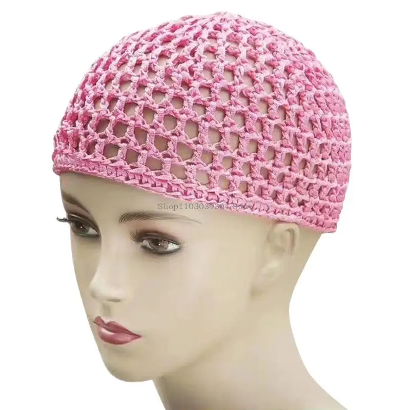 Hollowout Crochet Hat sem lar