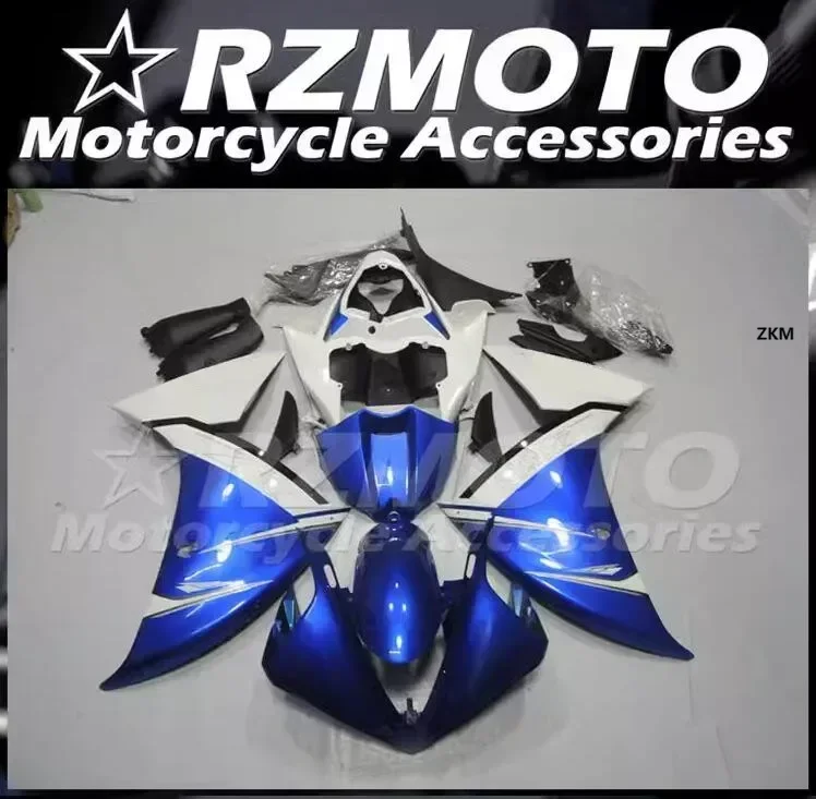 

New ABS Fairings Kits Fit For YAMAHA YZF- R1 2009 2010 2011 2012 2013 2014 09 10 11 12 13 14 Bodywork Set Blue White