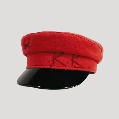 Y2K Brand Collection Chic PU Cotton Newsboy Hats for Women Flat Militray Caps Baker Boy Hat with Logo Sombreros De Mujer - Image 21
