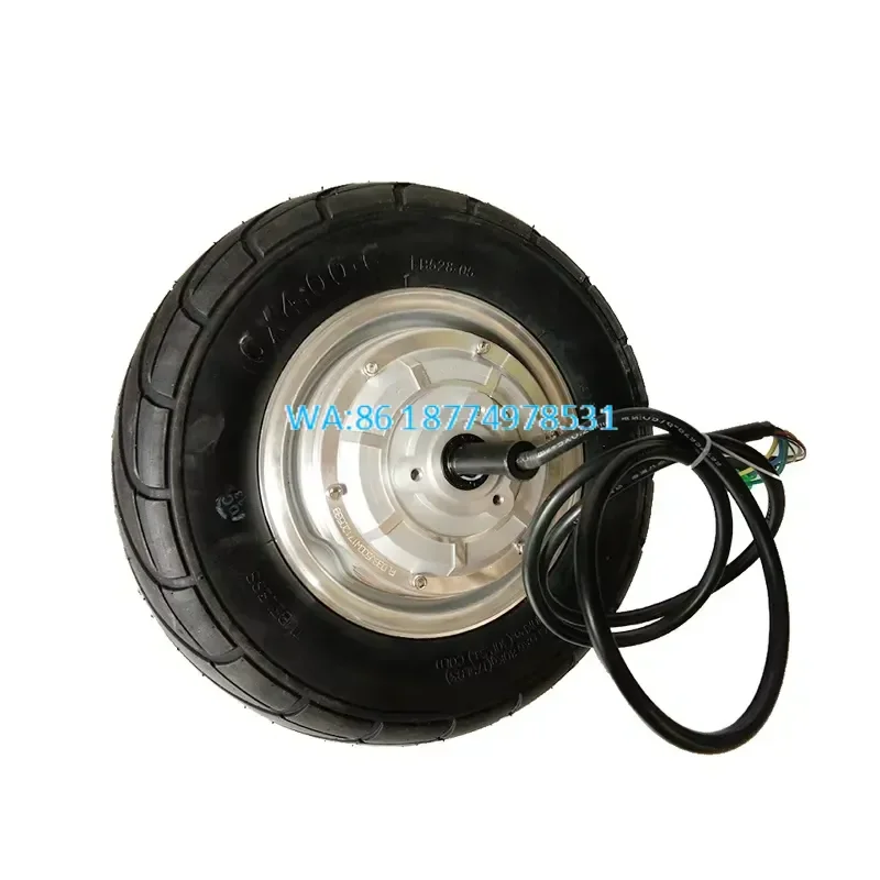 Wmwmnu for Balance Scooter 35km/h 10 Inch Single Shaft Hub Motor Compatible with DC 24v 36v 48v Systems High Speed