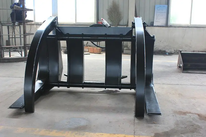 2024 HCN Brand Hot BM06 Series Farm-Oriented Grapple Fork For Agricultural Use For Skid Steer Loader And Wheel Loader.