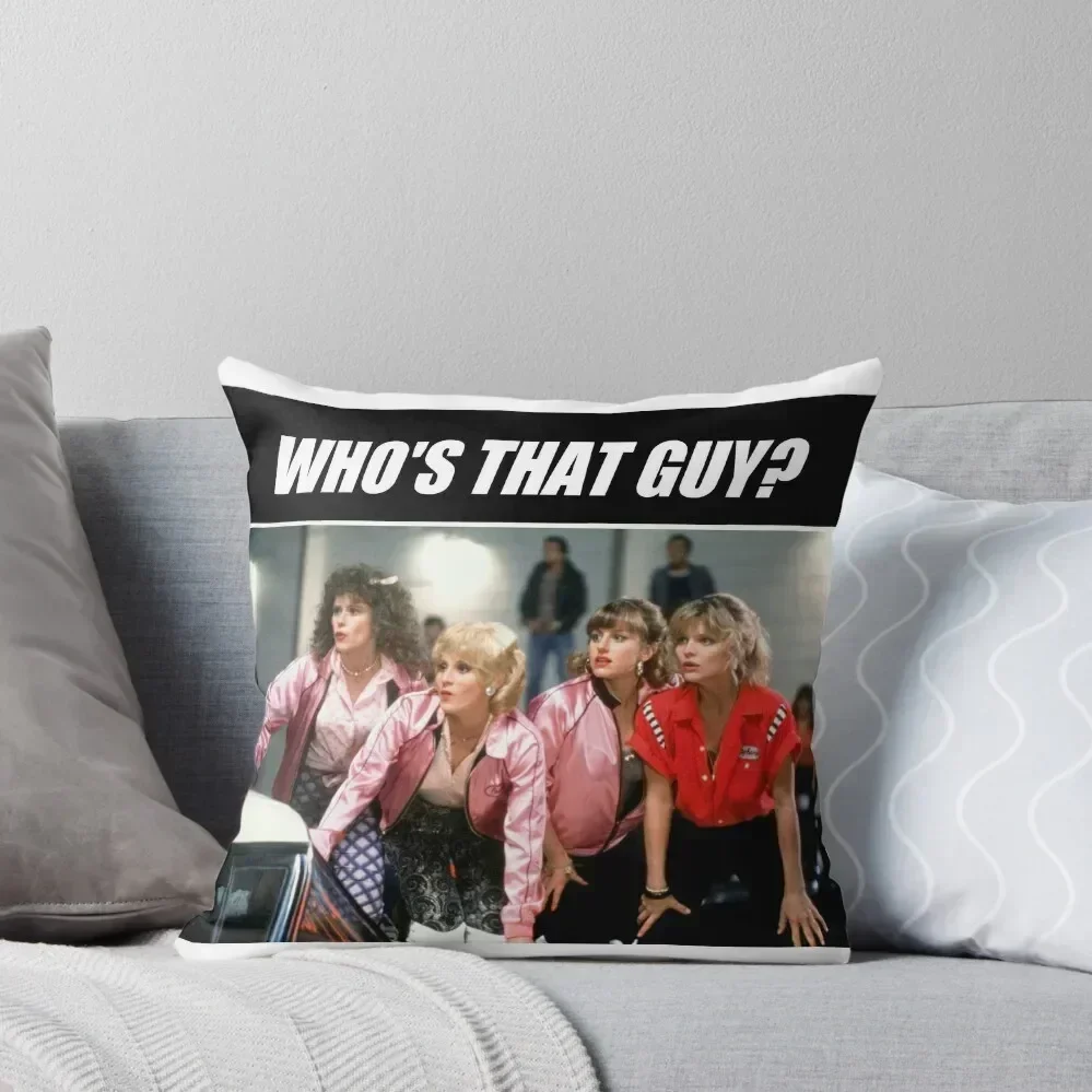 Grease 2 Who's that Guy? Throw Pillow Cushions Pillowcases Bed Cushions Sofa Cushions pillow