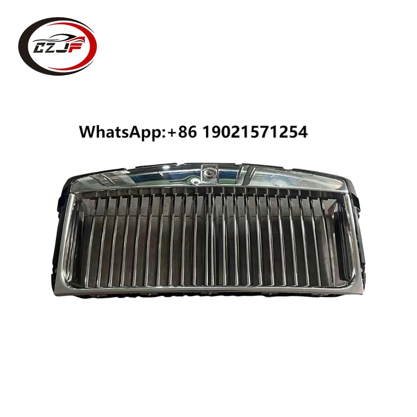 

CZJF OEM 51117301357 Grille Frame Hood Silver Grilles for Rolls-Royce Wraith 2nd Generation 2017 2018 2019