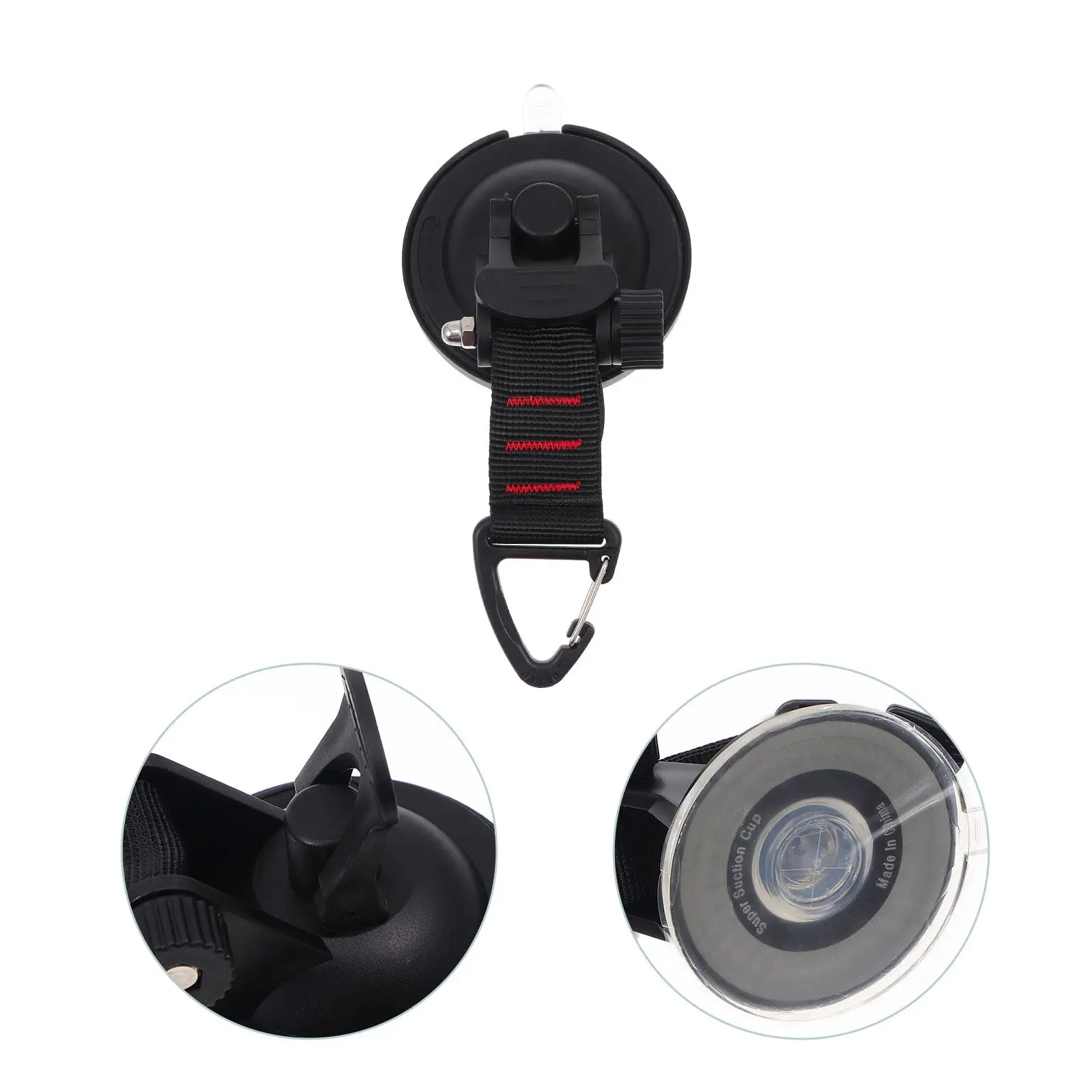 6Pcs Heavy Duty Suction Cups Strong Suction Anchor Rotating Hooks Car Awning Rv Boat Camping Tie Down Sucker Hooks Heavy Duty