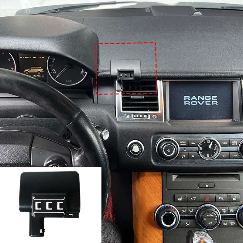 For Land Rover Range Rover Sport 2010-2013 Car Phone Holder Mobile Phone Support Car Mounts Wireless Charging Accessories