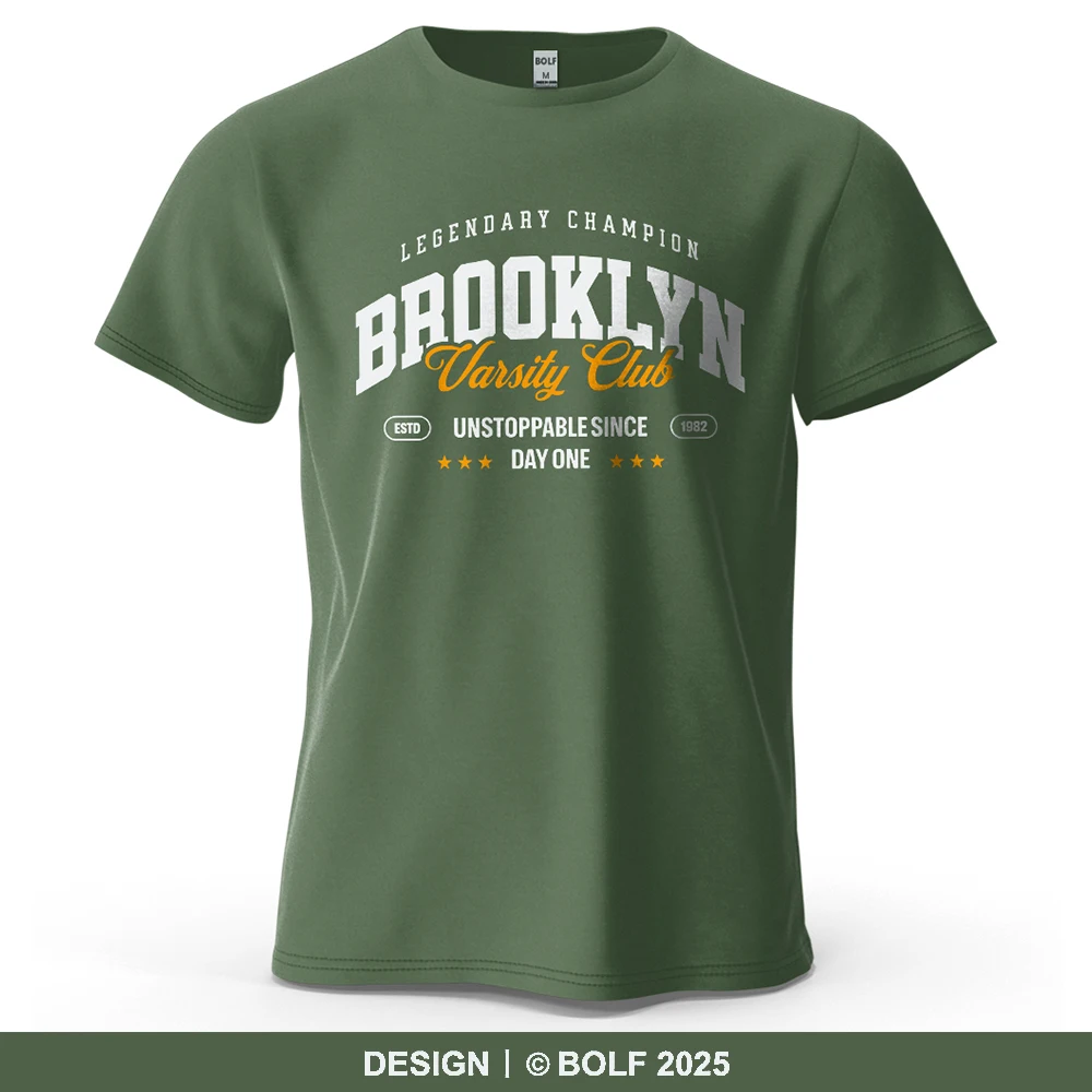 Camiseta con estampado de Brooklyn para hombre, camisetas 100% de algodón con gráfico urbano de gran tamaño para mujer, camisetas informales, ropa de calle