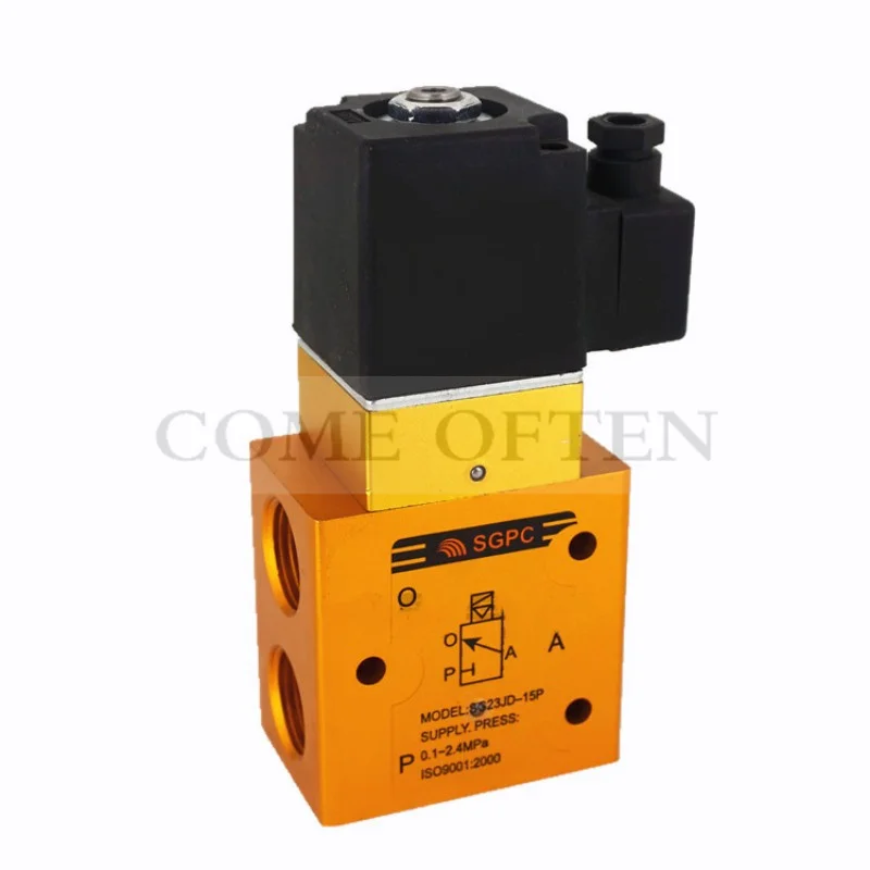 SG23JD-15P High Pressure Solenoid Valve YH23JD-15 Two Three-Way  G1/2\