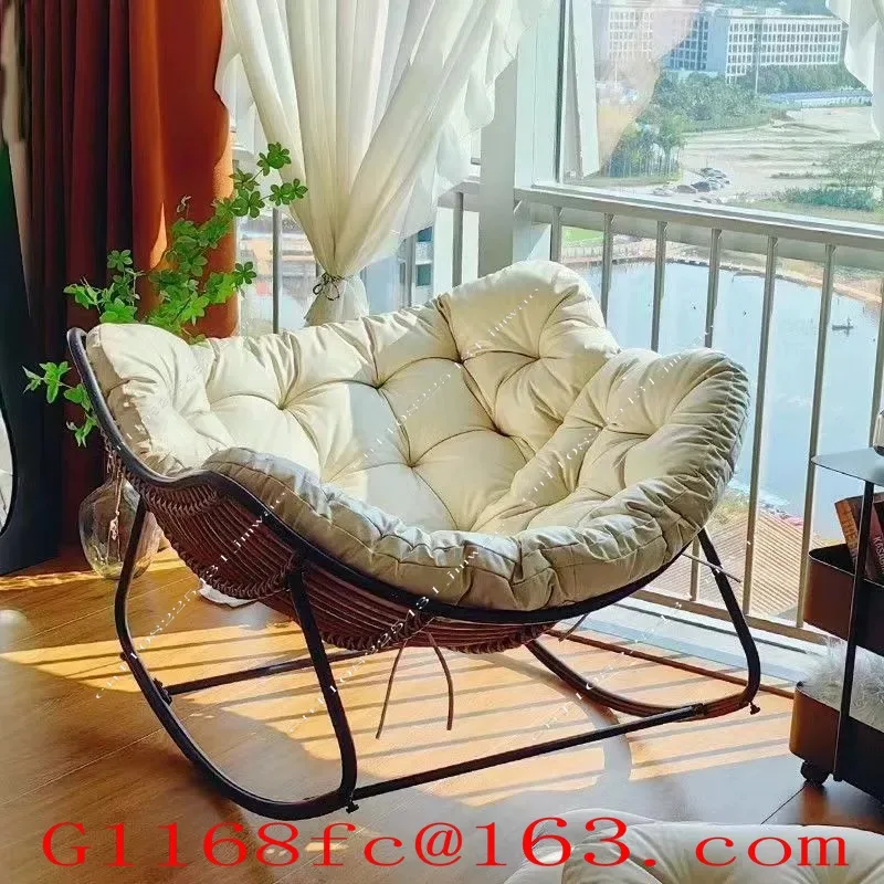 Adult Balcony Home Leisure Couch Sitting Room Single Sofa Internet Celebrity Rocking Chair