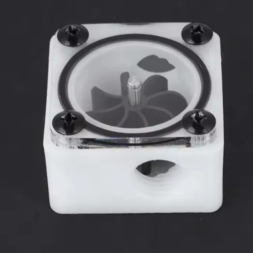 مراوح الكمبيوتر تدفق متر مؤشر تدفق مياه التبريد لنظام تبريد المياه PC 3 Way-AU47 #3