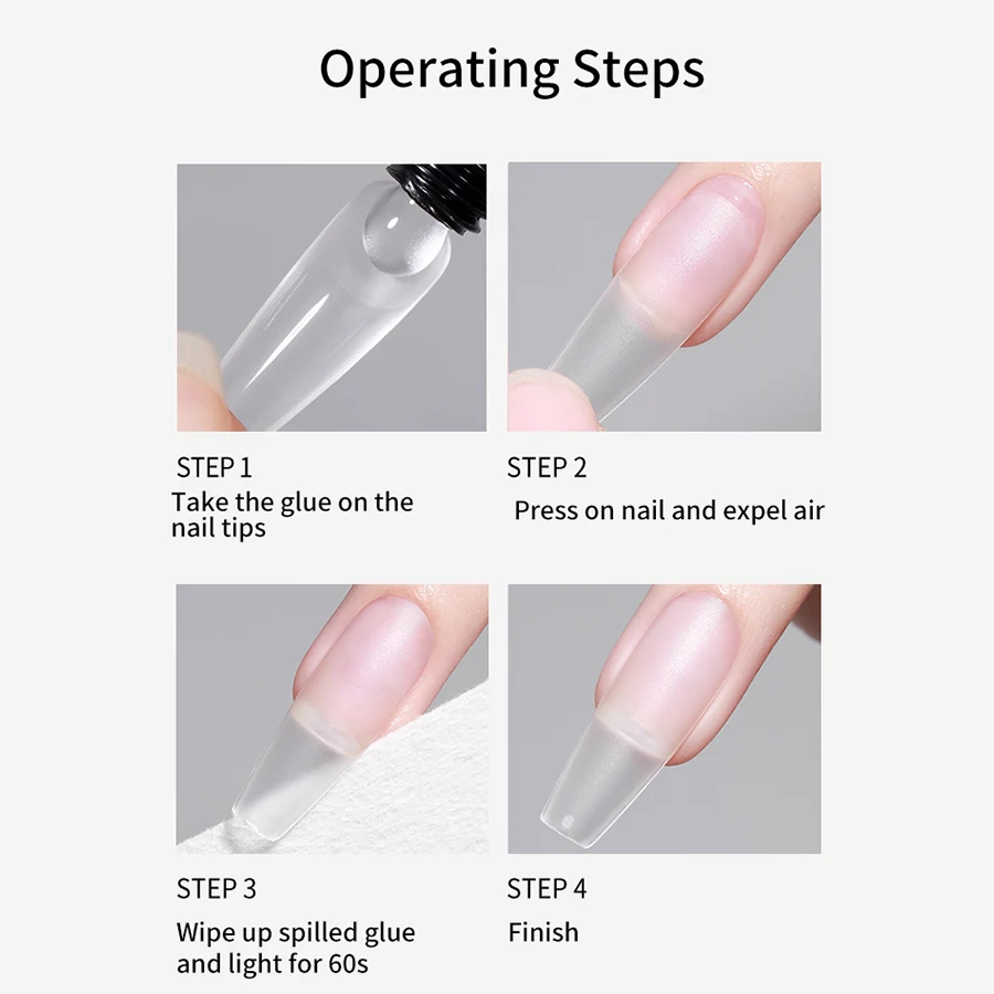 20g/30g Nail Wearing Solid Patch gel Durable Firm and Non Resilient Nail Sticking Glue Adhesive Special for Nail Shop