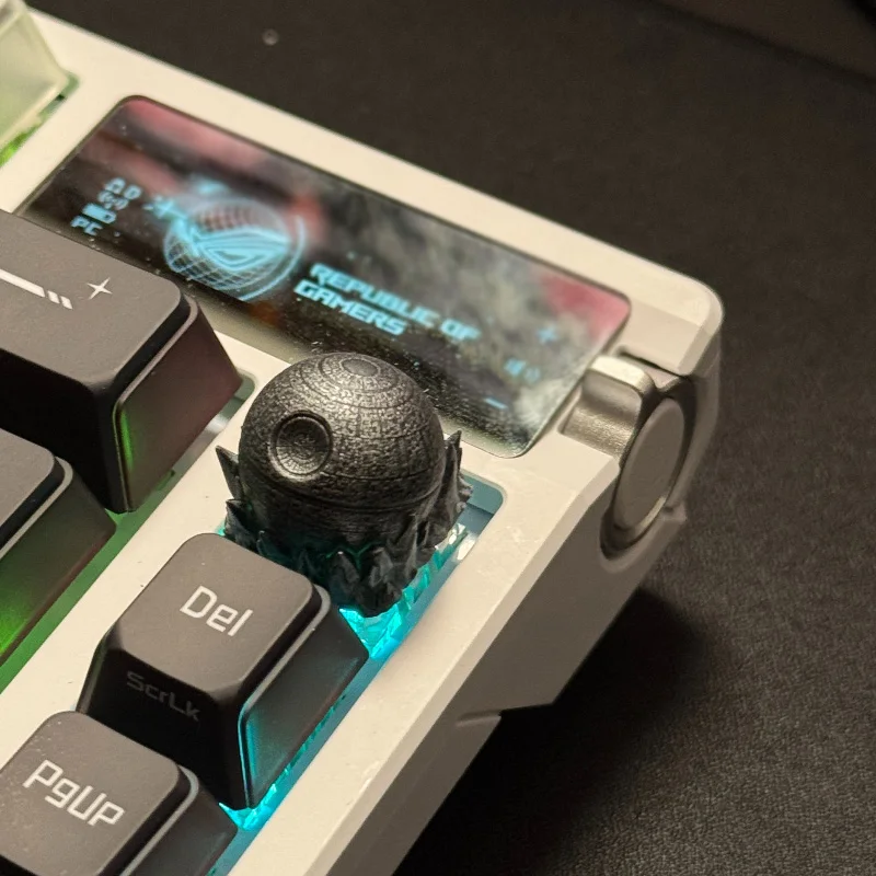 Death Star Personalize Keycap Resin 3D Artisan Handmade Key Cap Cherry Profile Customized Keyboard Accessories Esc Key Gifts