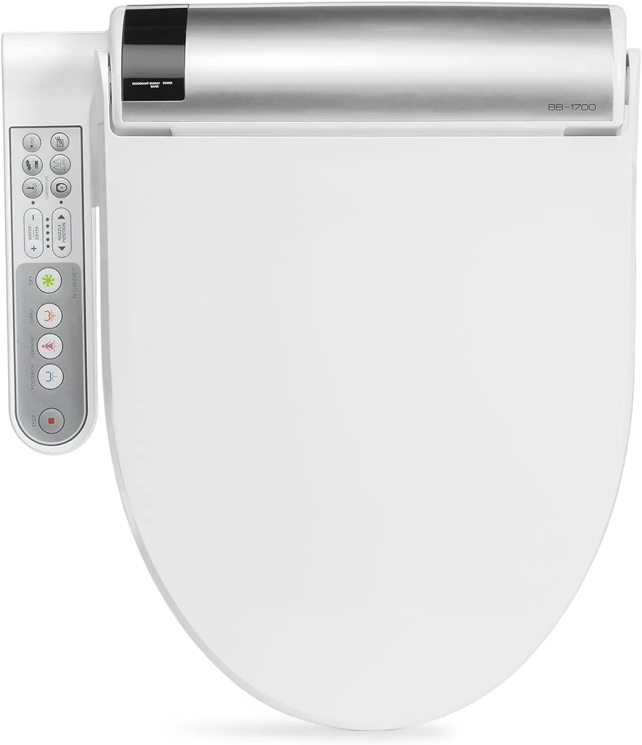 Bio bidet ทรงกลม White Bliss BB-1700 bidet ฝาชักโครก