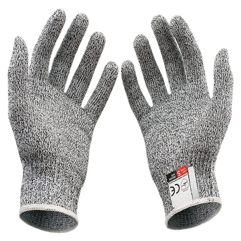 HPPE Level 5 Safety Anti Cut Gloves High-strength Industry Kitchen Gardening Anti-Scratch Anti-cut Glass Cutting Multi-Purpose