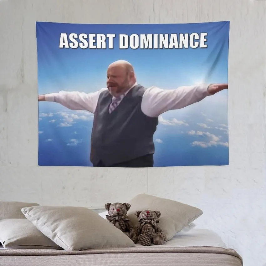 Bertram Superior Assert Dominance Meme Tapestry 30
