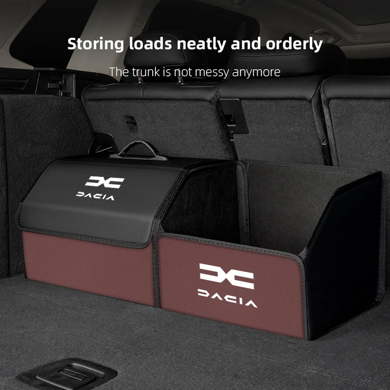 Car Specific Storage Box with Iarge Capacity Dual Color  For Dacia Duster Logan Spring Sandero Stepway Dokker Lodgy Jogger Car S