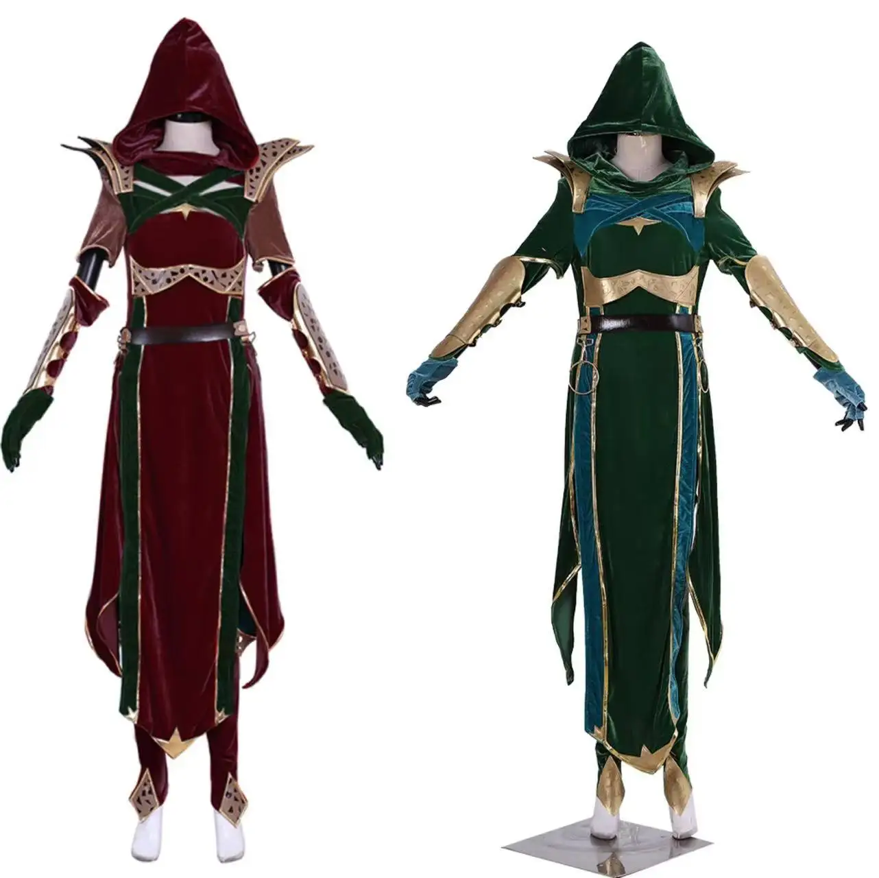 

Game Mortal Cosplay Kombat Jade Costume Women Fighting Uniform Fancy Suits Halloween Carnival Party Outfits