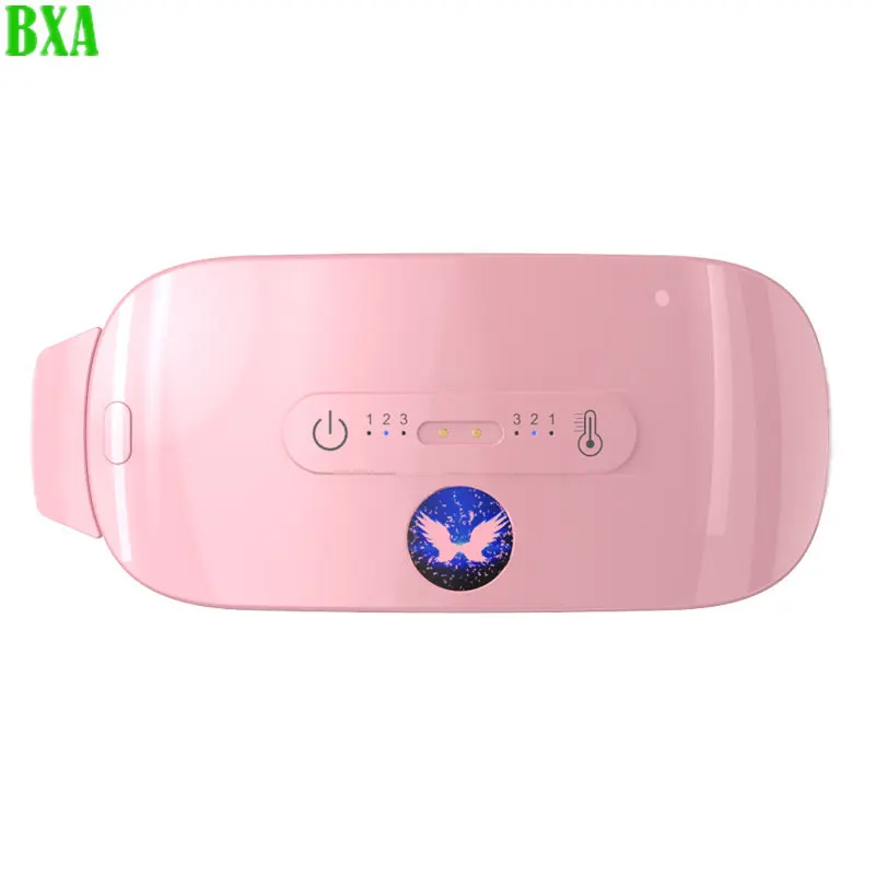 Warm Palace Belt Electric Heating Pad Therapy Waist Vibration Massager Low Back Belt Pain Relief Spine Lumbar Back Belt Brace