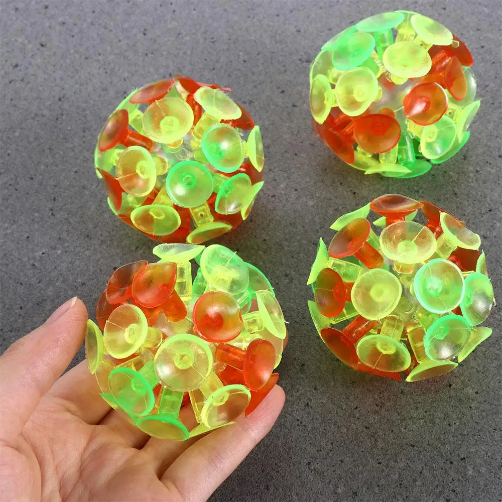 Fidget 장난감 부모-자식 상호 작용 어린이를위한 파티 장난감 공 장난감 빨판 공 스틱 공 흡입 컵 공 흡입 장난감