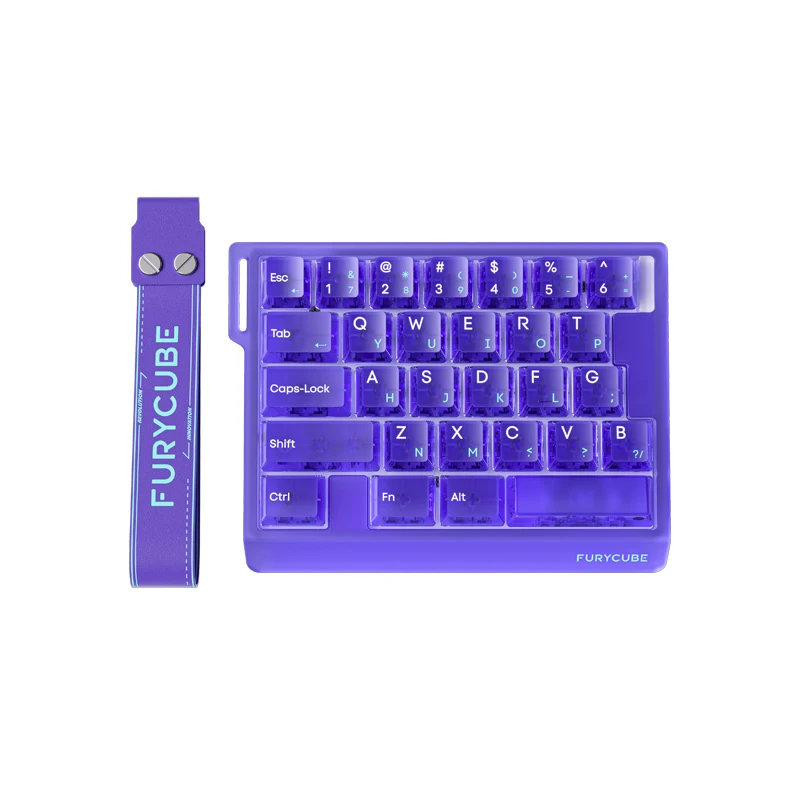 Furycube M30 He Valorant Professional Esports One-Handed Keyboard with Streamers Wired Magnetic Axis 0.1ms Low Latency Portable