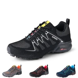 Outdoor New Mountaineering Shoes Hiking Sports Shoes Non-Slip Wear-Resistant Hiking Training Shoes High-Quality Men Hiking Boots