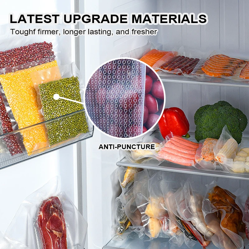 Vacuum Sealed Bag For Food Preservation And Storage Household 12+15+20+25+30cm X 500cm Rolls Lot