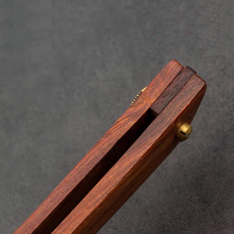 Парикмахерская бритва из нержавеющей стали, деревянный держатель для парикмахерских ножей, ручная бритва, парикмахерская, бритье, держатель ножа для обрезки лица