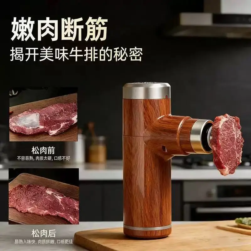 Special meat loosening and tenderizing meat breaking tendon  piercer rechargeable  hammer