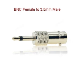1PCS BNC Female Jack to 3.5mm Mono 1/8