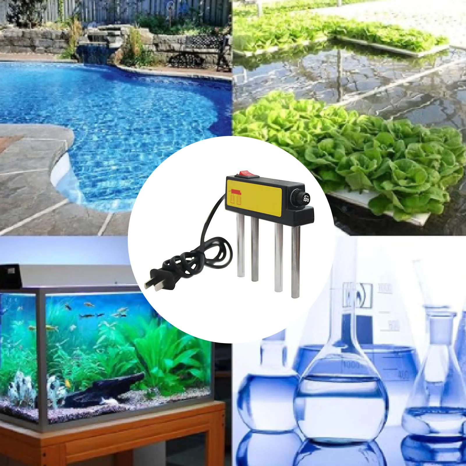 เครื่องวัดคุณภาพน้ำแบบอิเล็กโทรไลซ์ วัดค่า TDS และค่า pH ได้อย่างรวดเร็ว พร้อมฟังก์ชั่นกรองน้ำ สำหรับใช้ในบ้าน