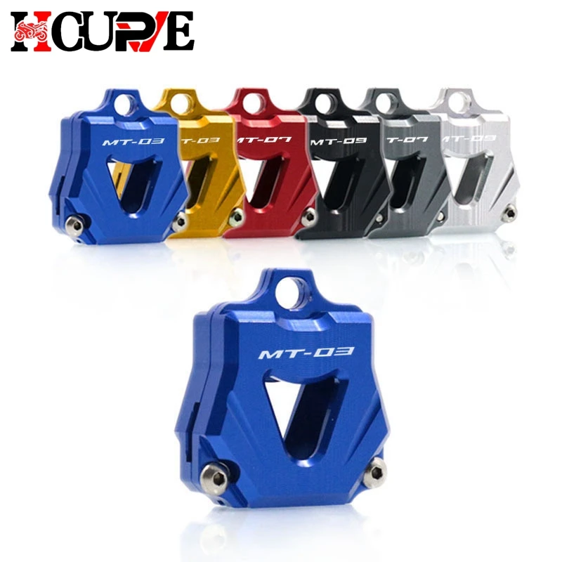 Motorcycle CNC Aluminum Key Cover Case Shell Keys Protection For MT-01 MT-03 MT-07 MT-09 MT03 MT07 MT09 MT 03 07 09 01