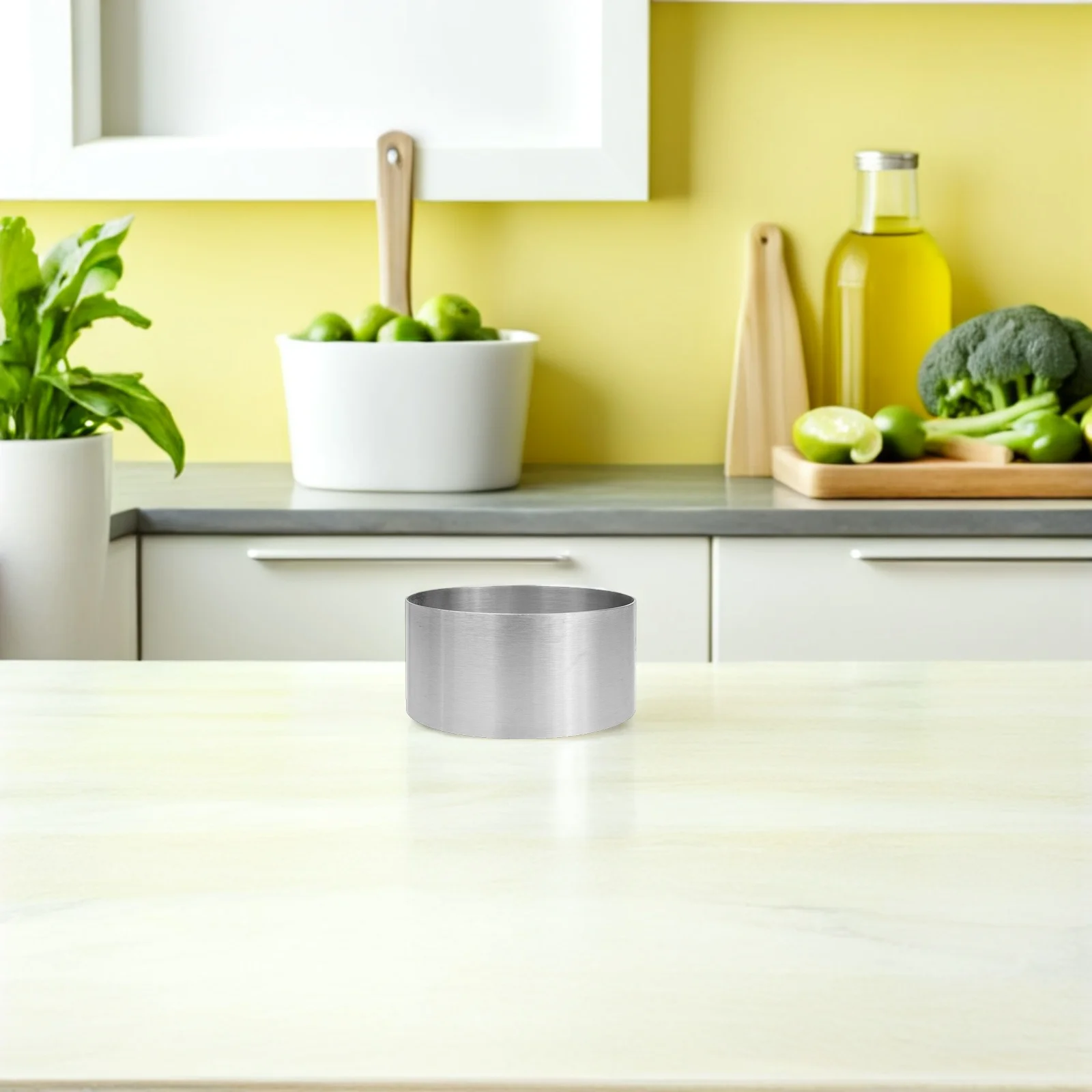 

4pcs Stainless Steel Cake Mold Round Ring Baking Tool For Mousse Dessert Decorating Diy Kitchen Aesthetics Bakeware Set