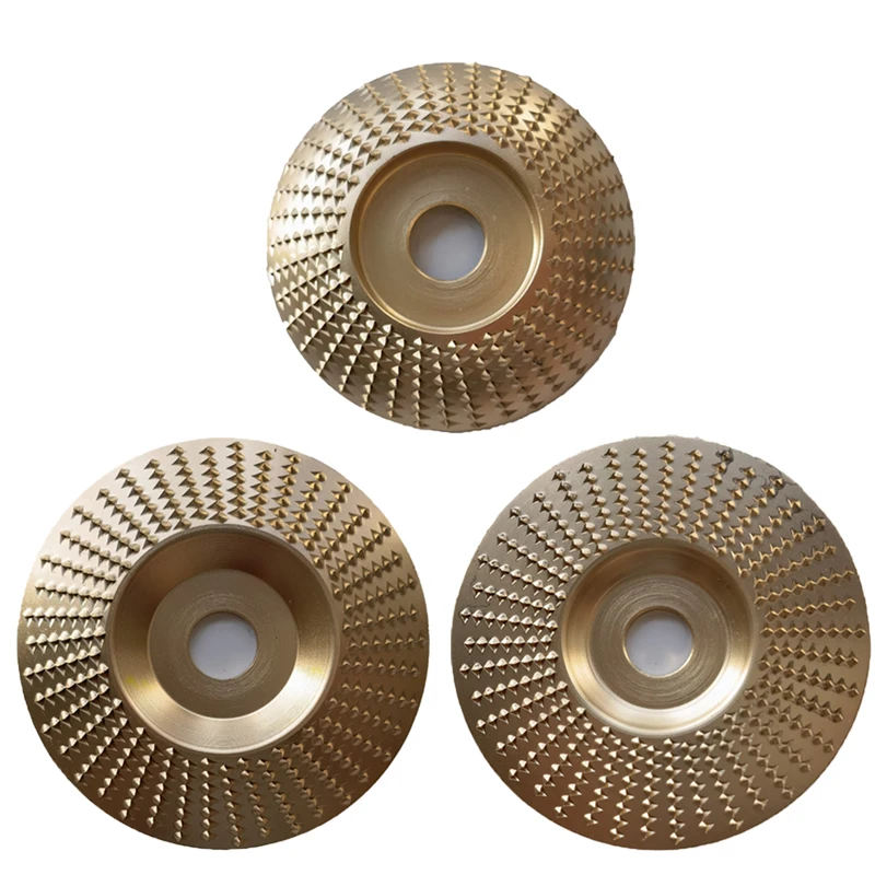 100mm 1pc Bore 16mm Wood Grinding Polishing Wheel Rotary Disc Sanding Wood Carving Tool Abrasive Disc Tools for Angle Grinder