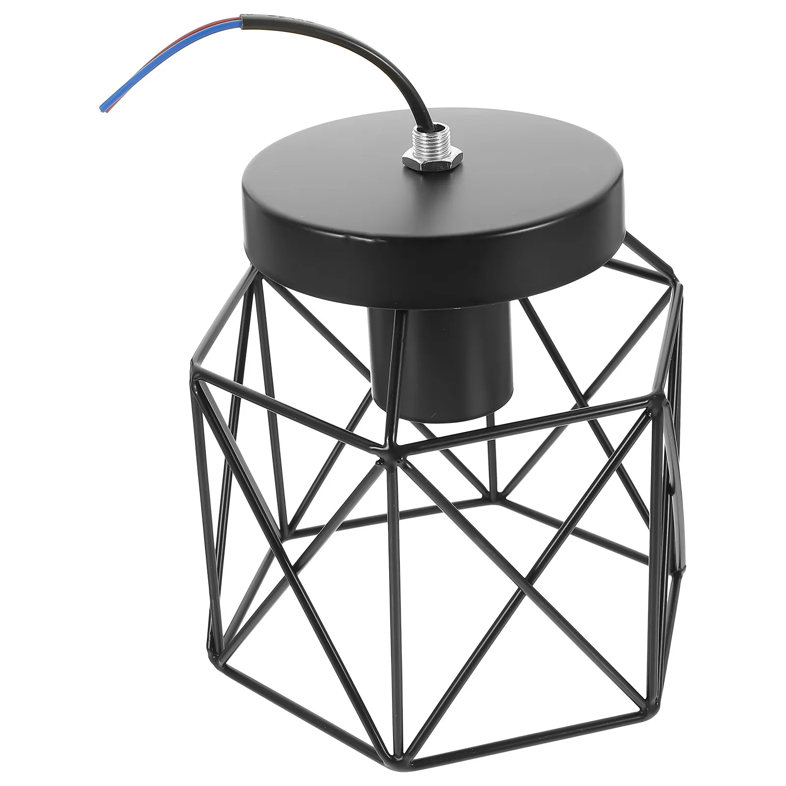 Industrial Ceiling Light Iron Art Indoor Aisle Lamp Vintage Style Decorative Fixture Bulb Not Included