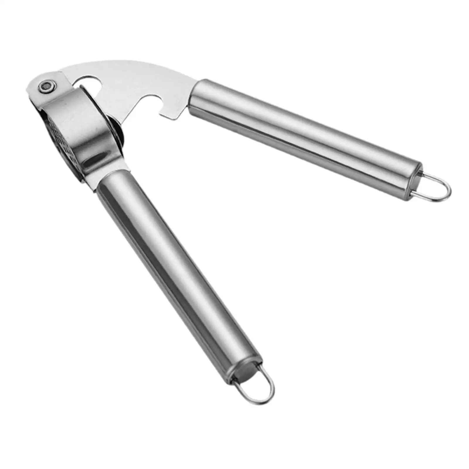 

Garlic Press Removable Compartment Kitchen Tool Easy to Clean Ergonomic Handles for Foodies, Adults, Restaurants
