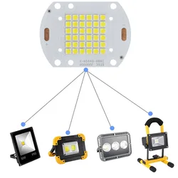 LED Source Manufacturer 5640 Integrated Board Street Light 3030 Bead Foot 50W 1500MA Projection Light 10B5C 30V Street Light