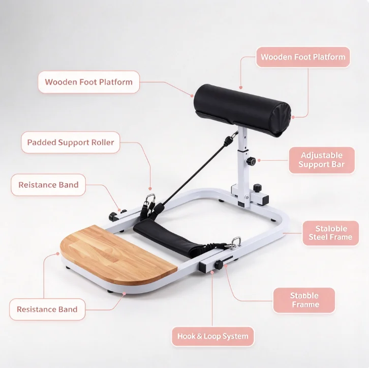 Heuptrainer, billenlifter, yog - Yoga Fitness Resistance Band recensie en prijs