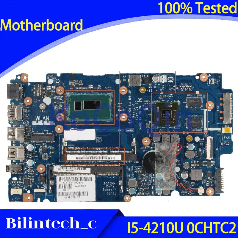 FOR DELL Inspiron 5547 Motherboard Supports i7-4510U 5MD4V 05MD4V LA-B012P SR1EB